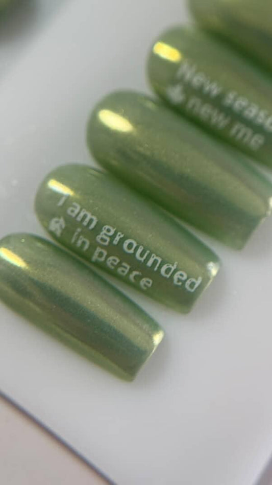 I'm grounded in peace