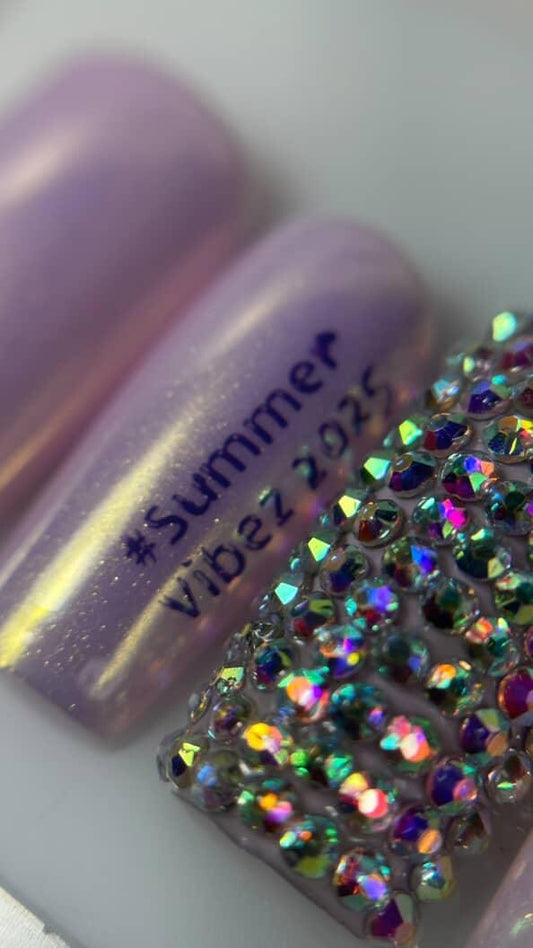 Jeweled shinny Lavender